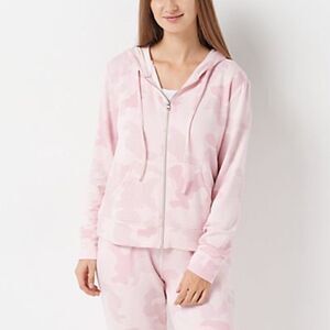 All Worthy Hunter McGrady Print or Solid Zip Front Hoodie